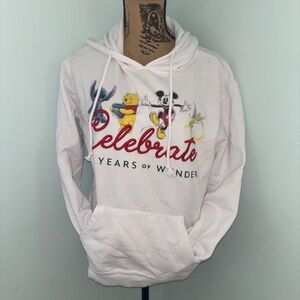 Disney White Celebrate Hoodie